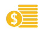 Dollar money sign icon
